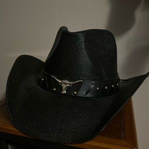 Black cowboy hat